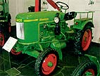 Originální traktor F 20 v muzeu firmy